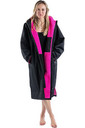 2023 Dryrobe Vorauszahlung Lang rmel ndern Kleid V3 DR104V3 - Black / Rosa